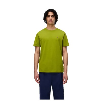 тениска,мъжки,тениски,дамски,тениски,napapijri,salis,summer,short,sleeve,t,shirt,green,(golden,cyp)