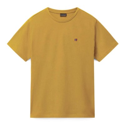 тениска,мъжки,тениски,дамски,тениски,napapijri,salis,summer,short,sleeve,t,shirt,yellow,(yolk,yellow)