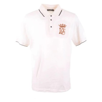 мъжки,блузи,с,яка,dolce,&,gabbana,743739,short,sleeve,polo,white,(white)
