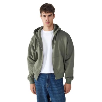 блуза,мъжки,пуловери,balmohk,30000095,full,zip,sweatshirt,green,(mulled,basil)
