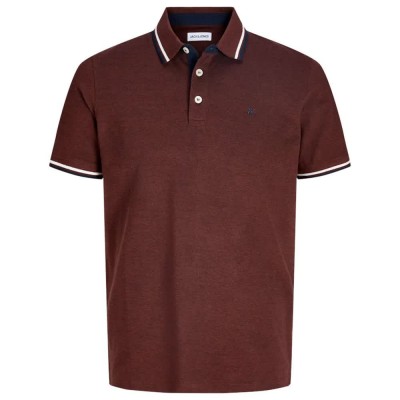 дамски,блузи,с,яка,мъжки,блузи,с,яка,jack,&,jones,epaulos,short,sleeve,polo,brown,(fired,brick,play)