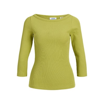 тениска,мъжки,тениски,дамски,тениски,jack,&,jones,fifi,str,jjxx,3,4,sleeve,t,shirt,yellow,(perfect,pear)