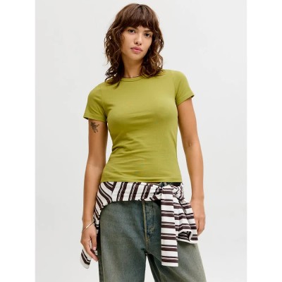 тениска,мъжки,тениски,дамски,тениски,jack,&,jones,gigi,str,jjxx,short,sleeve,t,shirt,yellow,(perfect,pear)