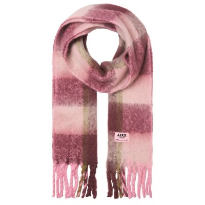 шал,ръкавици,шапки,и,шалове,jack,&,jones,leslie,jjxx,scarf,pink,(pink,nectarwinetasting,and,green,moss)
