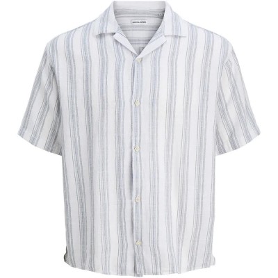 риза,с,къс,ръкав,дамски,ризи,мъжки,ризи,jack,&,jones,liam,resort,short,sleeve,shirt,white,(celestial,blue,stripe)