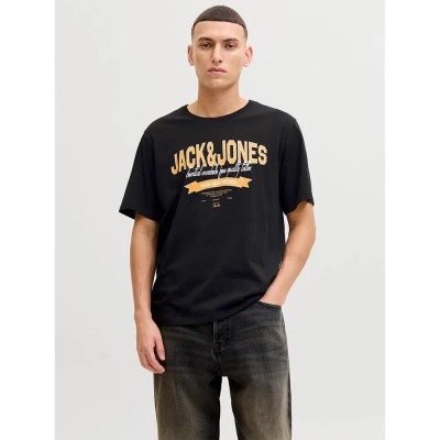 тениска,мъжки,тениски,дамски,тениски,jack,&,jones,logo,short,sleeve,t,shirt,black,(black)