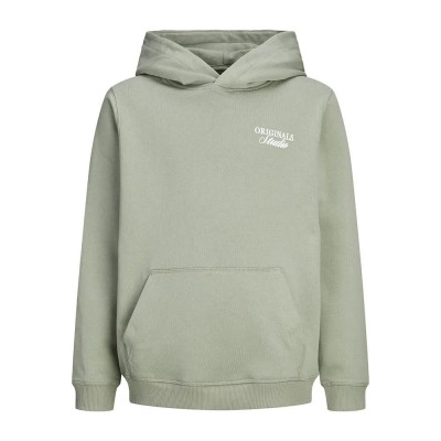суичър,детски,блузи,jack,&,jones,norrebro,typo,back,hoodie,green,(seagrass)