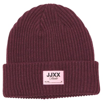 шапка,всички,шапки,jack,&,jones,othelia,jjxx,beanie,red,(winetasting)