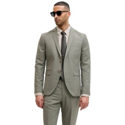 сако,мъжки,сака,jack,&,jones,premium,solaris,blazer,green,(smokey,olive,super,slim,fit)