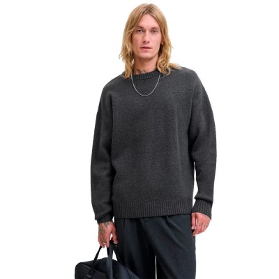 блуза,мъжки,пуловери,дамски,пуловери,jack,&,jones,soho,ollie,sweater,grey,(asphalt)