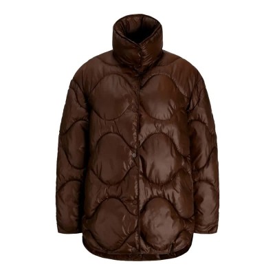 яке,мъжки,якета,дамски,якета,и,палта,jack,&,jones,stella,shiny,quilted,jjxx,jacket,brown,(demitasse)