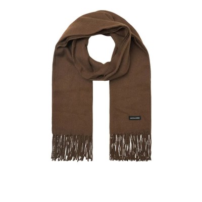 шал,ръкавици,шапки,и,шалове,jack,&,jones,woven,scarf,brown,(cocoa)