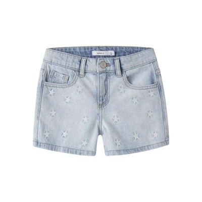 къси,панталони,мъжки,панталони,дамски,панталони,name,it,bella,reg,3674,denim,shorts,blue,(light,blue,bleached,denim,stars)