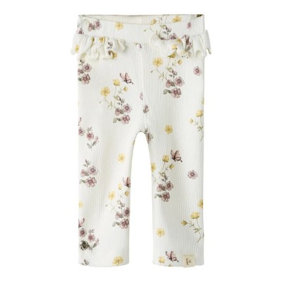 клин,дамски,клинове,дамски,чорапогащи,и,клинове,name,it,gavo,slim,lil´,atelier,leggings,white,(coconut,milk,flower,mix)