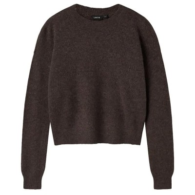 блуза,мъжки,пуловери,дамски,пуловери,name,it,lodet,lmtd,sweater,brown,(chocolate,brown,1446,46)