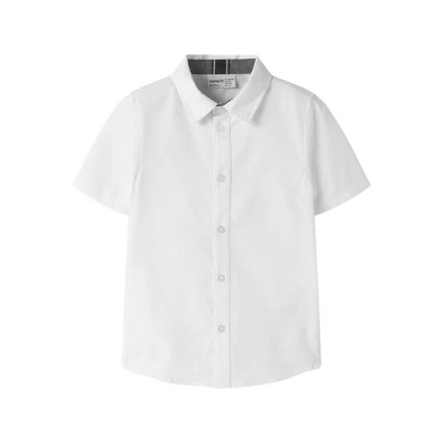 риза,с,къс,ръкав,дамски,ризи,мъжки,ризи,name,it,newsa,short,sleeve,shirt,white,(bright,white)