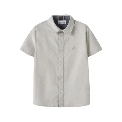 риза,с,къс,ръкав,дамски,ризи,мъжки,ризи,name,it,newsa,short,sleeve,shirt,grey,(shadow)
