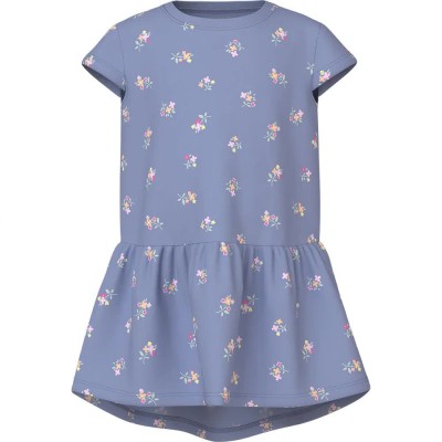 рокля,дамски,поли,и,рокли,name,it,vigga,capsl,short,sleeve,short,dress,purple,(purple,impression,floral,bundles)