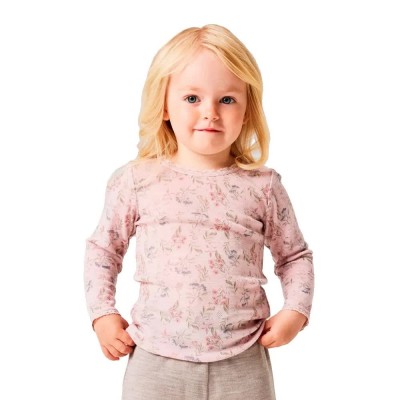 тениска,мъжки,тениски,дамски,тениски,name,it,wang,needle,mini,long,sleeve,t,shirt,pink,(violet,ice,flowers,leafs)