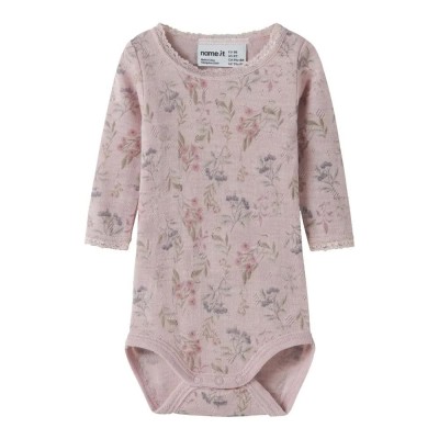 детски,облекла,за,момичета,name,it,wang,wool,needle,long,sleeve,body,pink,(violet,ice,flowers,leafs)