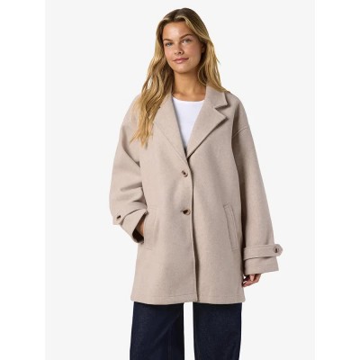 яке,мъжки,якета,дамски,якета,и,палта,noisy,may,alicia,jacket,beige,(silver,lining,melange)