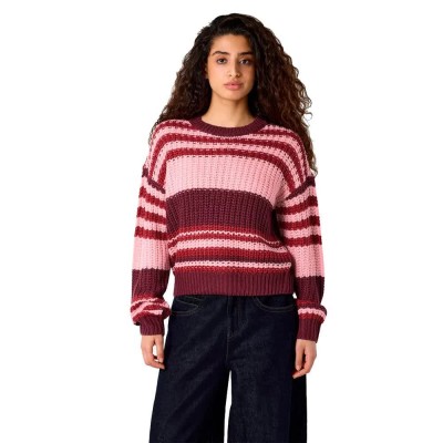 блуза,мъжки,пуловери,дамски,пуловери,noisy,may,charlie,sweater,pink,(fig,romance,rose,rhubarb)