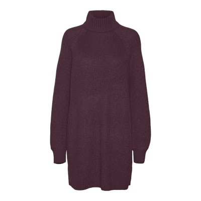 рокля,дамски,поли,и,рокли,noisy,may,timmy,long,sleeve,dress,purple,(fig)