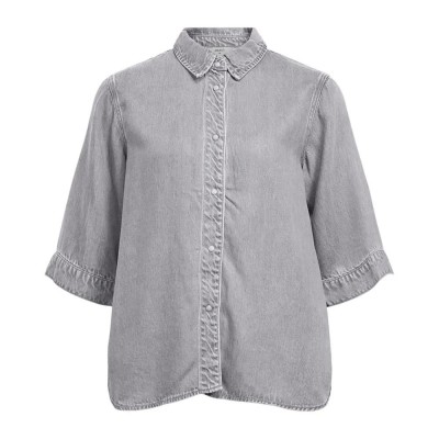 риза,с,къс,ръкав,дамски,ризи,мъжки,ризи,object,frame,short,sleeve,shirt,grey,(light,grey,denim)