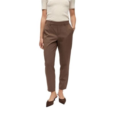 панталони,мъжки,панталони,дамски,панталони,object,lisa,slim,pants,brown,(carafe,melange)