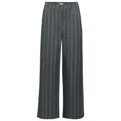 панталони,мъжки,панталони,дамски,панталони,object,lisa,wide,leg,fit,pants,grey,(medium,grey,melange,blurred,white)