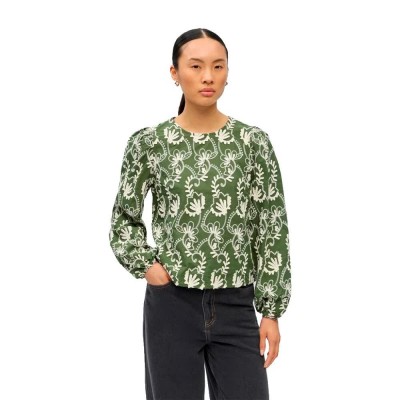 дамски,блузи,object,mya,re,long,sleeve,blouse,green,(bronze,green,sandshell)