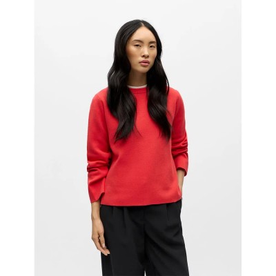 блуза,дамски,пуловери,дамски,плетени,дрехи,object,reynard,square,sweater,red,(poinsettia)