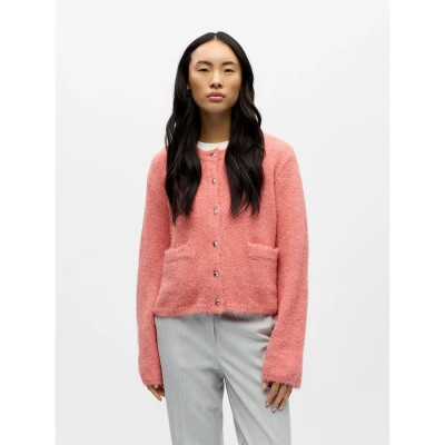 жилетка,дамски,пуловери,дамски,плетени,дрехи,object,saggia,re,cardigan,pink,(lantana,melange)