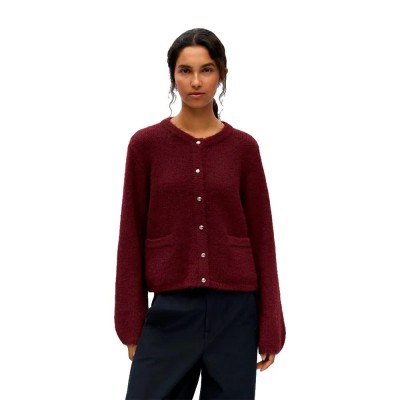 жилетка,мъжки,пуловери,дамски,пуловери,object,saggia,re,cardigan,red,(windsor,wine,melange)