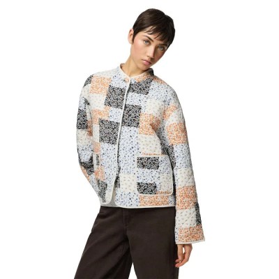 яке,мъжки,якета,дамски,якета,и,палта,pieces,rikke,jacket,multicolor,(cloud,dancer,patchwork)