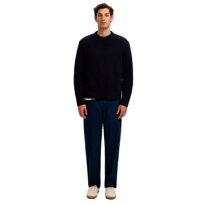 сако,мъжки,пуловери,дамски,пуловери,selected,alex,relaxed,fit,sweater,black,(navy,blazer)