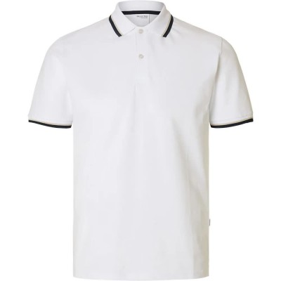 мъжки,блузи,с,яка,selected,atlas,sport,slim,fit,short,sleeve,polo,white,(white)