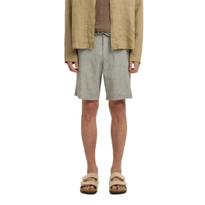 къси,панталони,мъжки,панталони,дамски,панталони,selected,brody,regular,fit,shorts,grey,(delicioso,mixed,oatmeal)