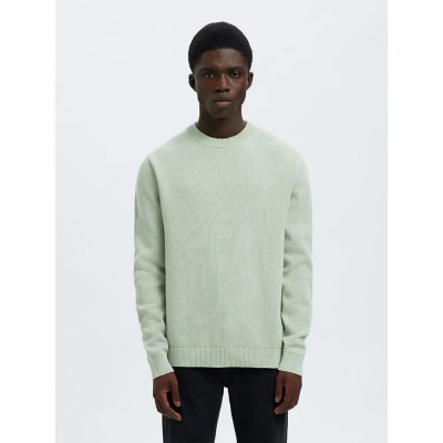 блуза,мъжки,пуловери,selected,dane,sweater,green,(aqua,gray)