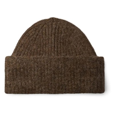 шапка,всички,шапки,selected,lulu,beanie,brown,(dachshund,melange)