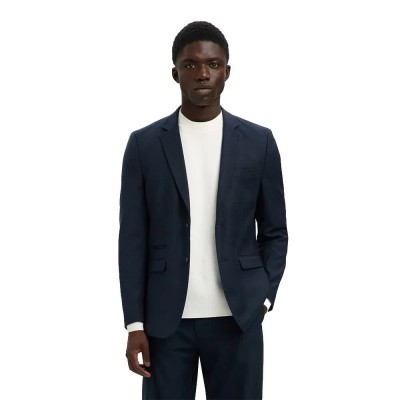 сако,мъжки,сака,selected,neil,slim,fit,blazer,blue,(dark,navy,check)