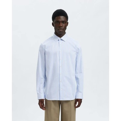 риза,с,дълъг,ръкав,мъжки,ризи,selected,performance,slim,fit,long,sleeve,shirt,blue,(bright,white,light,blue)