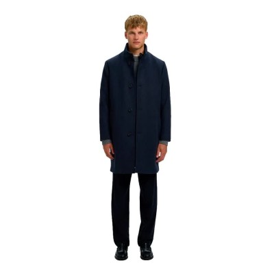 палто,мъжки,якета,selected,rainar,coat,blue,(sky,captain,melange)