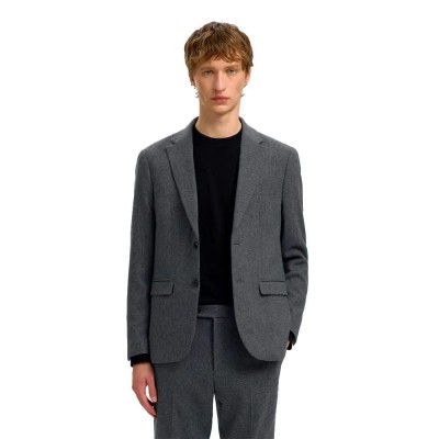 сако,мъжки,сака,selected,reed,wool,slim,blazer,grey,(dark,grey,melange,herringbone)