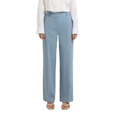 панталони,мъжки,панталони,дамски,панталони,selected,rita,wide,leg,fit,pants,blue,(dusty,blue,melange)