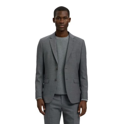 сако,мъжки,сака,selected,theo,slim,fit,blazer,grey,(dark,grey)