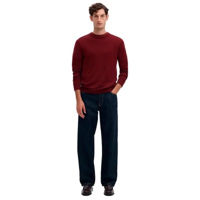 блуза,мъжки,пуловери,дамски,пуловери,selected,tray,sweater,red,(tawny,port)