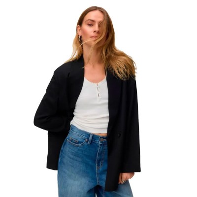 сако,дамски,сака,vero,moda,bestie,loose,blazer,black,(black,solid)