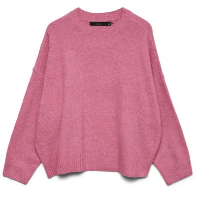 блуза,мъжки,пуловери,дамски,пуловери,vero,moda,boom,sweater,pink,(pink,cosmos,melange)
