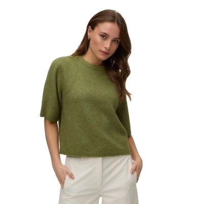 блуза,мъжки,пуловери,дамски,пуловери,vero,moda,boom,2,4,sweater,green,(sphagnum,melange)